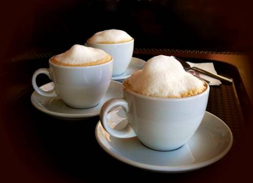 What is a cappuccino, 3 cups of dry cappuccino